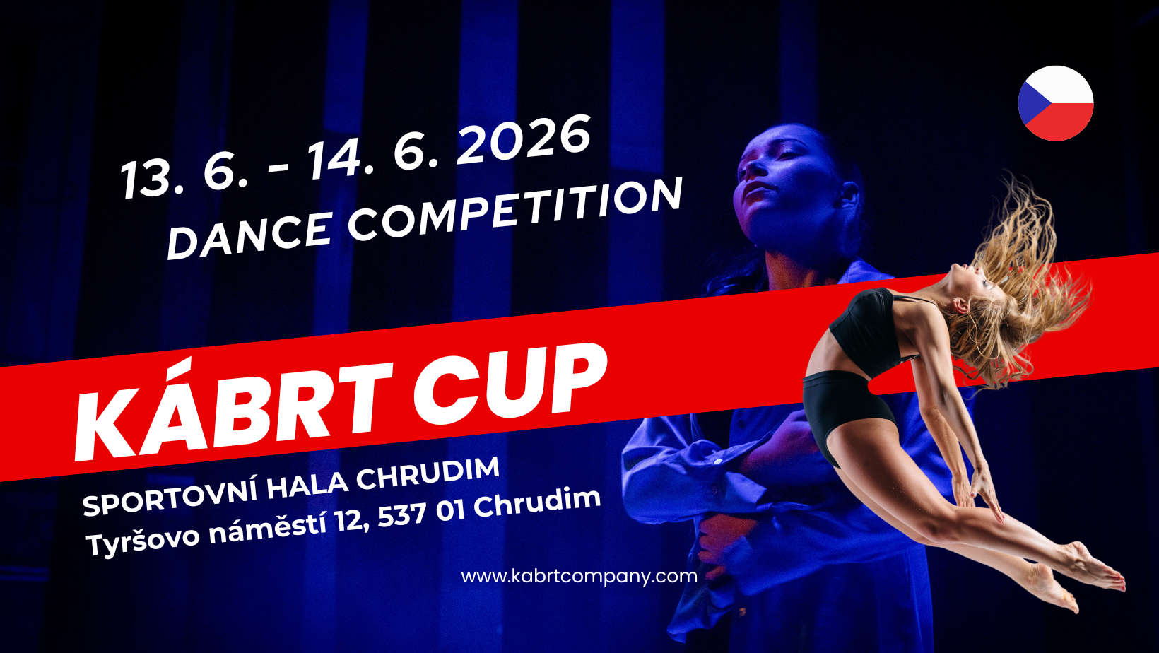 KÁBRT CUP - Celostátní taneční soutěž